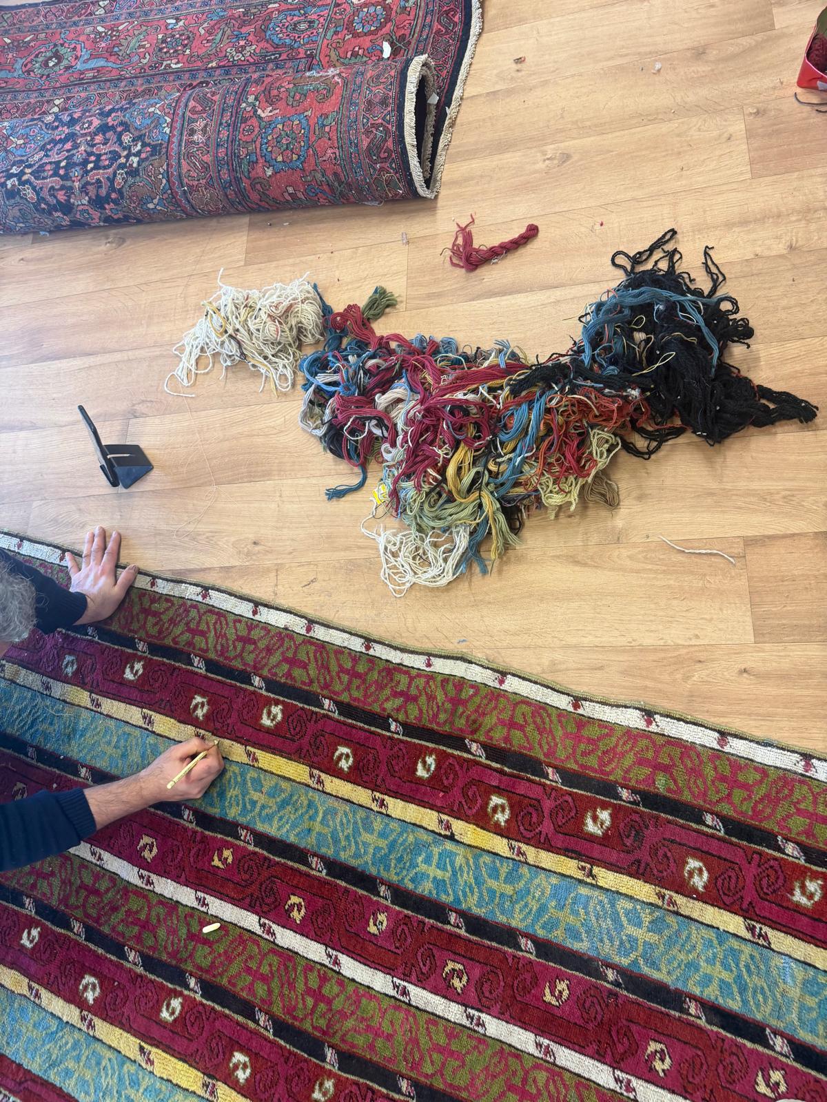 Atelier de restauration tapis Paris